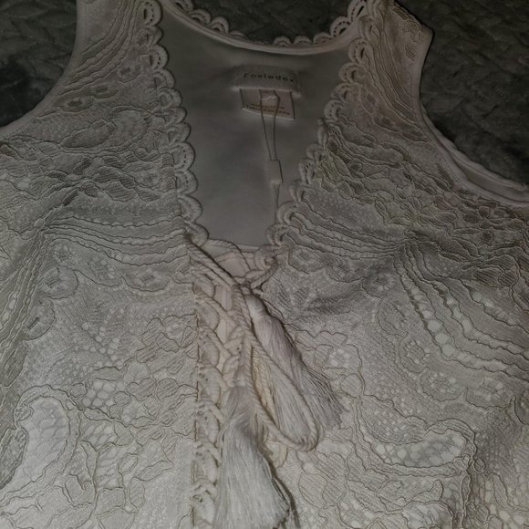 NWT Foxiedox lacy boho style maxi dress! Size: S - Picture 8 of 15